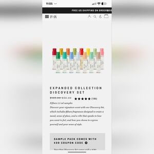 Fulton And Roark Expanded Collection Discovery Set